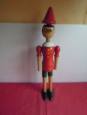 jouet  PINOCCHIO  en bois  collection vintage