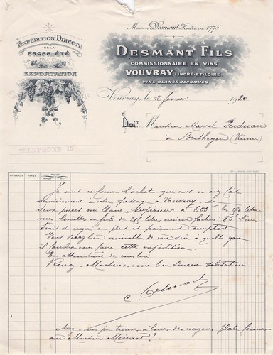 Vouvray commissionnaire - vouvray,