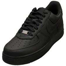 Nike AIR FORCE 1 LOW RETRO PREMIUM Noir Homme Casual - 44 EU