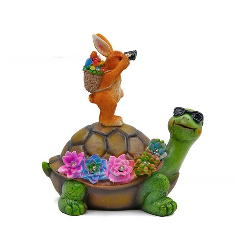 Lampe jardin tortue pour - lampe,
