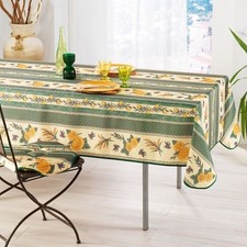 Nappe Abeille vert  2m / 1m50