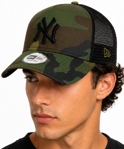 Casquette trucker camo - camo, des