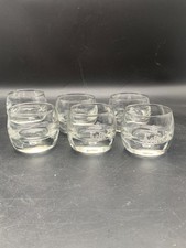 Lot of 6 small glasses, glasses, liqueur glasses, Leffe beer collection