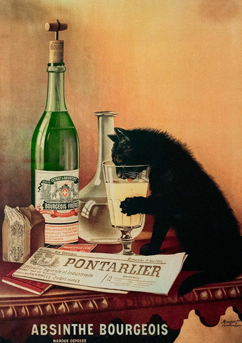 ABSINTHE BOURGEOIS POSTER 1922
