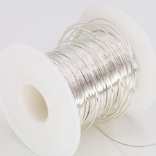 Hifi 1m 99.999% 5N Solid Core Pure Silver Audio Wire DIY Pure silver Cable lot