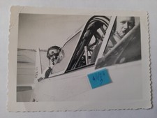 French pilot photo US base 1953 aerobatic monitor