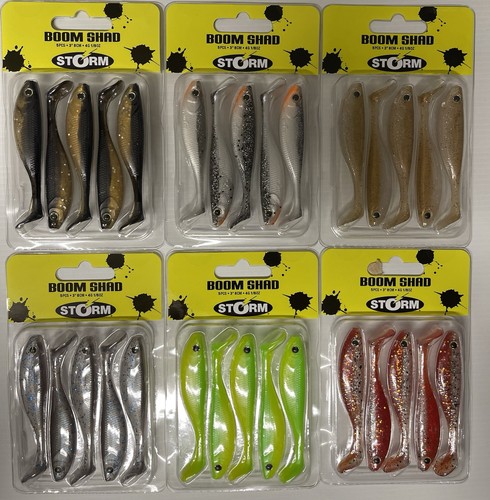Lot leurres storm boom - leurres, shad