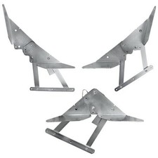 Kit 2 Lit Chest Seat Hardware pour charnières de camping-car NON HOMOLOGABLE