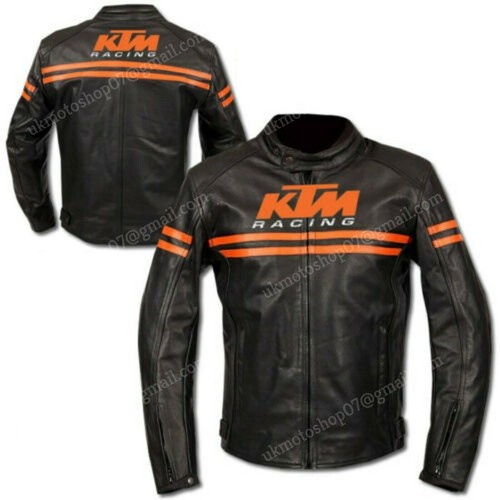 Ktm hommes veste cuir - ktm,