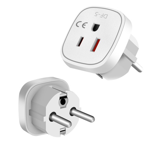 Adaptateur prise usa - prise,