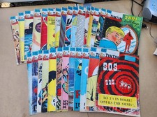 Lot 28 journaux Tintin année