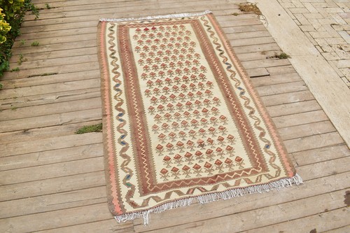 Tapis kilim x65 - 40''x65'', tissé