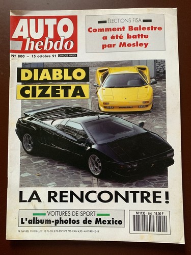 Auto hebdo 800 du - hebdo, n°800