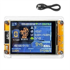 Nerdminer V2 1060kh/s BTC Solo Lottery Miner with 2.8-Inch Screen + Acrilyc Case
