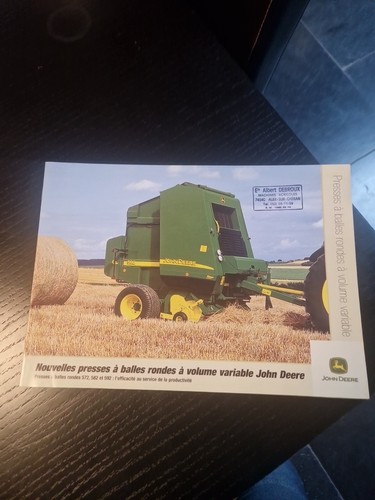 Brochure tracteur john deere - brochure,