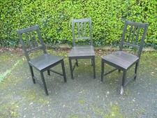 3 CHAISES EN BOIS IKEA MODELE