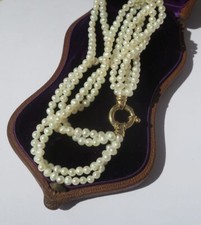 Bracelet 4 rangs perles de