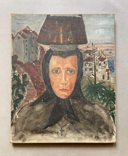 Femme sud huile - femme, sud,