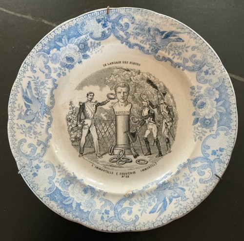 Ancienne assiette sur - ancienne, le