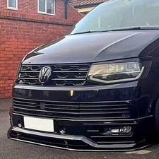 For VW T6 Front Grille R-Line (2 in 1) Badged/Badgeless - Gloss Black