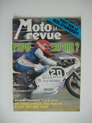 Moto revue 2373 yamaha 750 - moto,