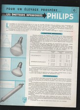 advertising old papers INFRARED EMITTERS PHILIPS P49711