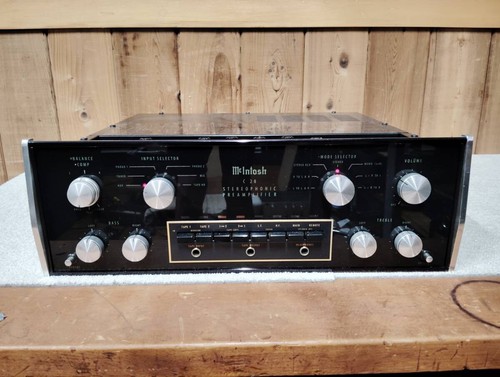 Préamplificateur mcintosh c28 - préamplificateur,