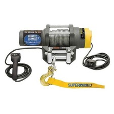 Treuil Terra 25 electrique , câble métallique - SUPERWINCH pour Quad 