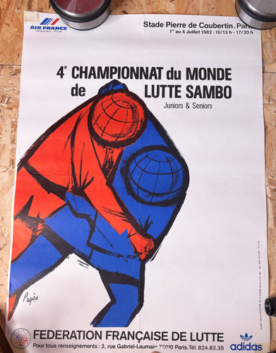 Affiche vintage 1982