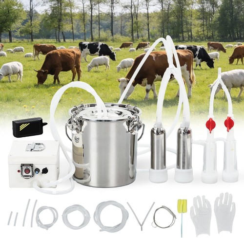 Electric milking machine - milking,