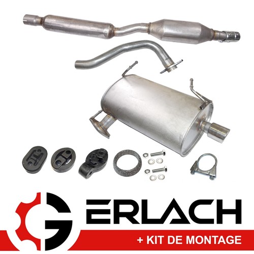 Echappement silencieux pour