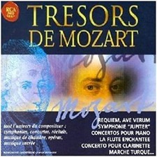 Cd Trésors de Mozart (Coffret