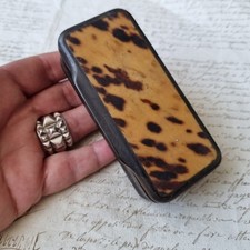 Tabatière Ancienne Corne