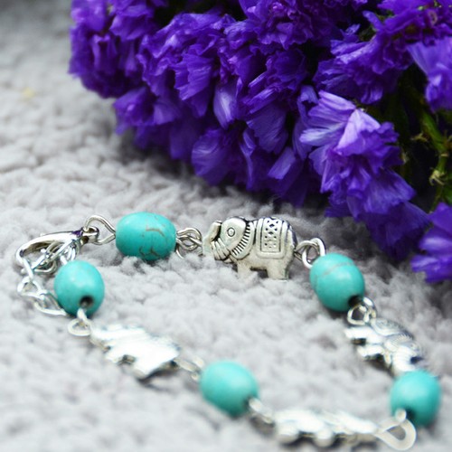 Bracelet tibétain eléphant - tibétain,