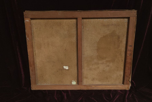 Tableau ancien peinture huile - peinture,