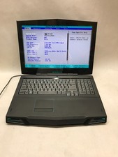 Dell Alienware M17x 17" Intel Core 2 Quad 3GB RAM NO HDD/OS Boots to BIOS!! - DW