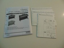 Yamaha Clavinova Piano CVP-401 CVP-401C 401PE Overall Circuit Diagram Schematics