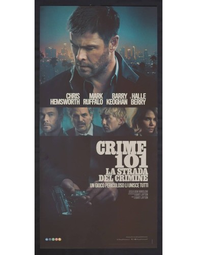 Affiche crime 101 - crime, chris