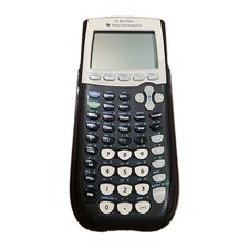 Texas Instruments TI-84 Plus Graphing Calculator Tested Working W/ Slip Cover