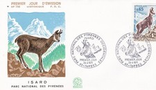 FRANCE 1971 FDC PARCS NATIONAUX PYRENEES OCCIDENTALES YT 1675