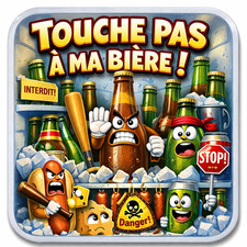 MAGNET FRIGO BIÈRE –
