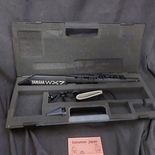 YAMAHA WX7 Wind MIDI Controller Synthesizer Black with Case No Battery Pack...