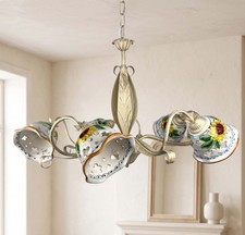 Lustre Rustique En Céramique