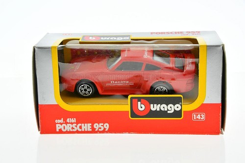Porsche 959 red bburago - 959, 1/43