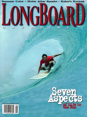 Longboard magazine august - magazine,