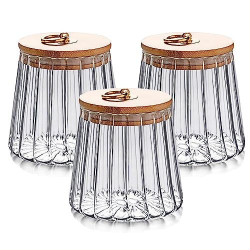 Mivide 3pcs bocaux - en, verre