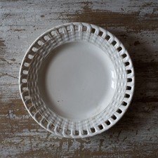 Assiette ancienne en faience