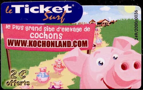 Ticket surf - (non, gratté)