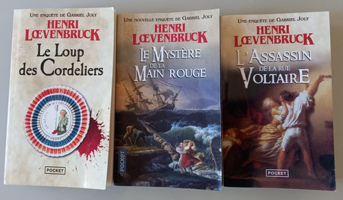 Lot trois livres henri - livres,