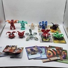 Lot of 10 Bakugan Battle Brawlers Various Mixed Assortment Figures 